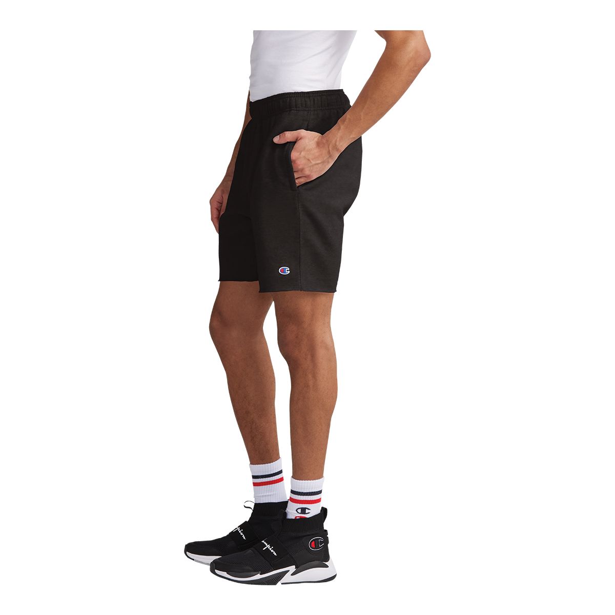 Champion Men's Powerblend 7-in Fleece Shorts, Relaxed Fit | SportChek
