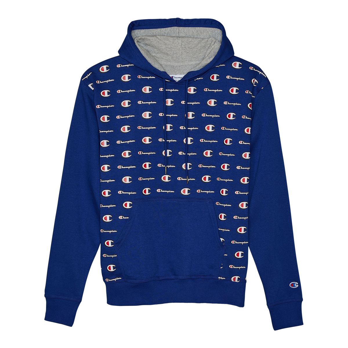 Champion Men's Powerblend All Over Print Pullover Hoodie