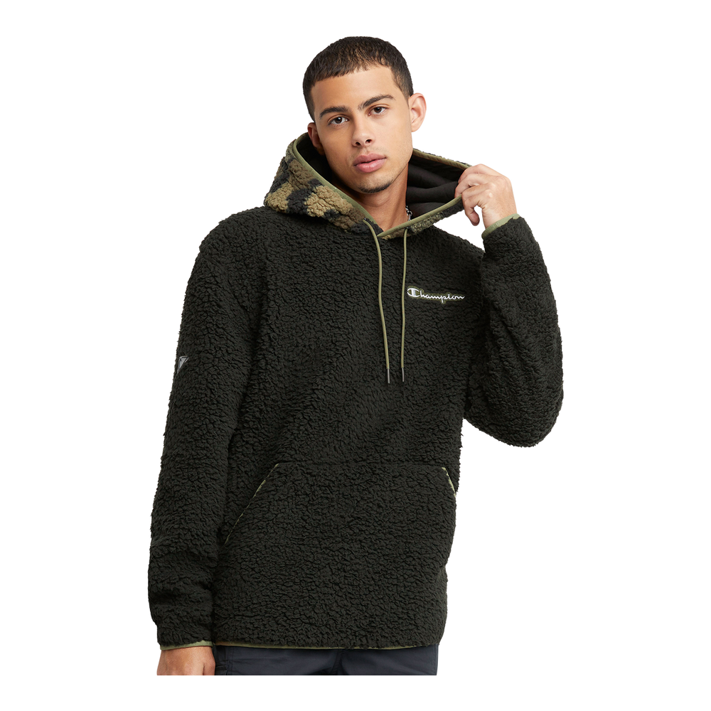 Champion Men's Cozy High Pile Pullover Hoodie