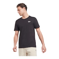 Reebok Men's Identity LBR T-Shirt Front_Angled_Left