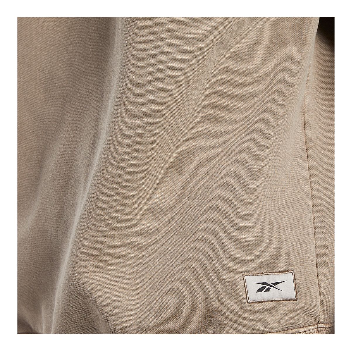 Reebok Men's Natural Dye 1/4 Zip Long Sleeve Top