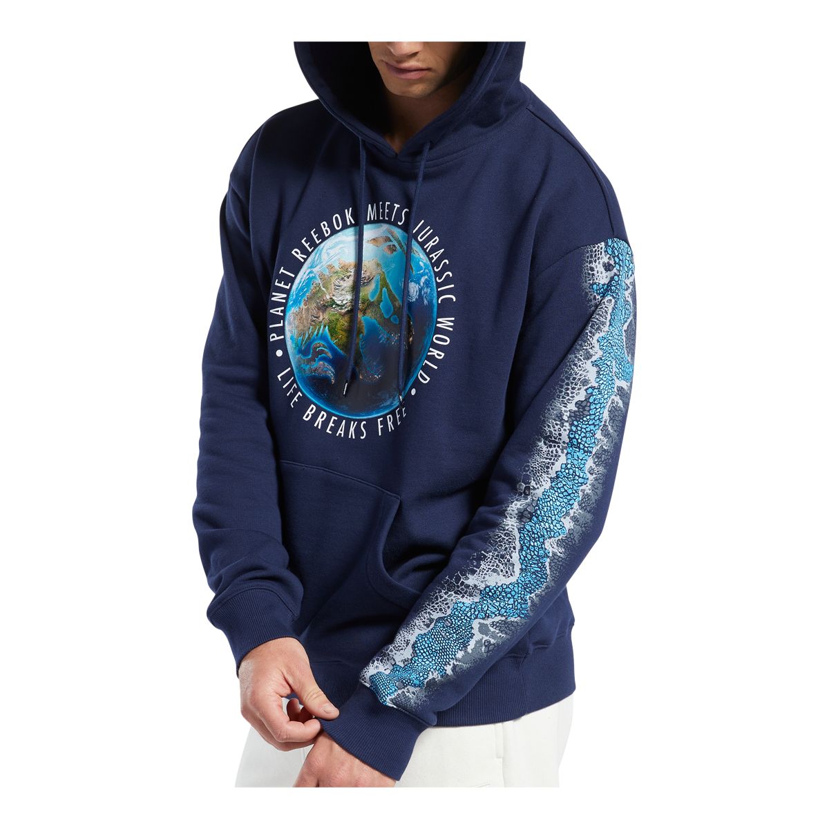 Reebok Women's Jurassic World Pullover Hoodie, French Terry