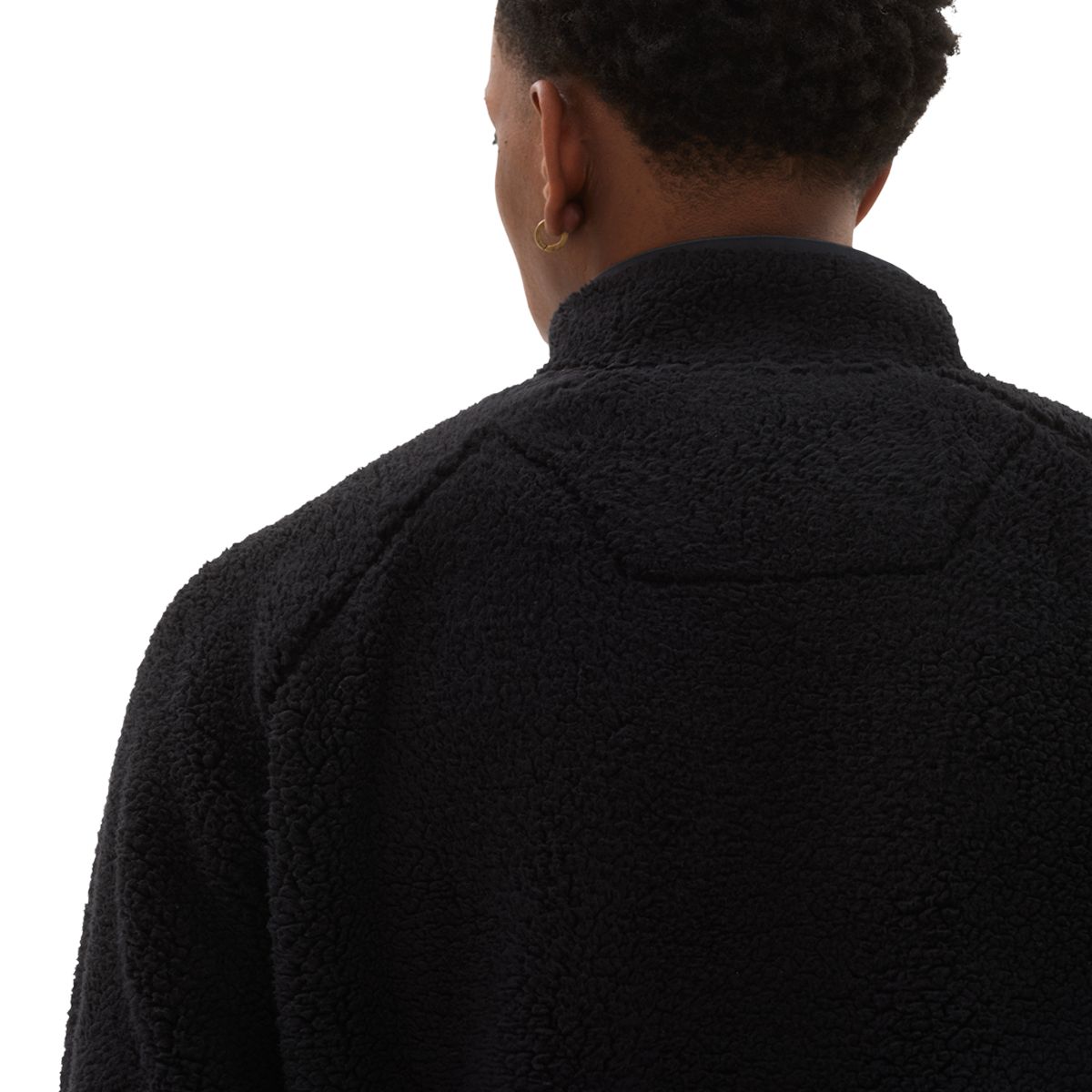 New Balance Men's Q Speed Sherpa Anorak Long Sleeve Shirt