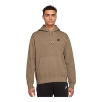 Nike Sportswear Men's Club+ Brushed-Back Revival Hoodie, Pullover, Fleece, Drawstring Front_Flat