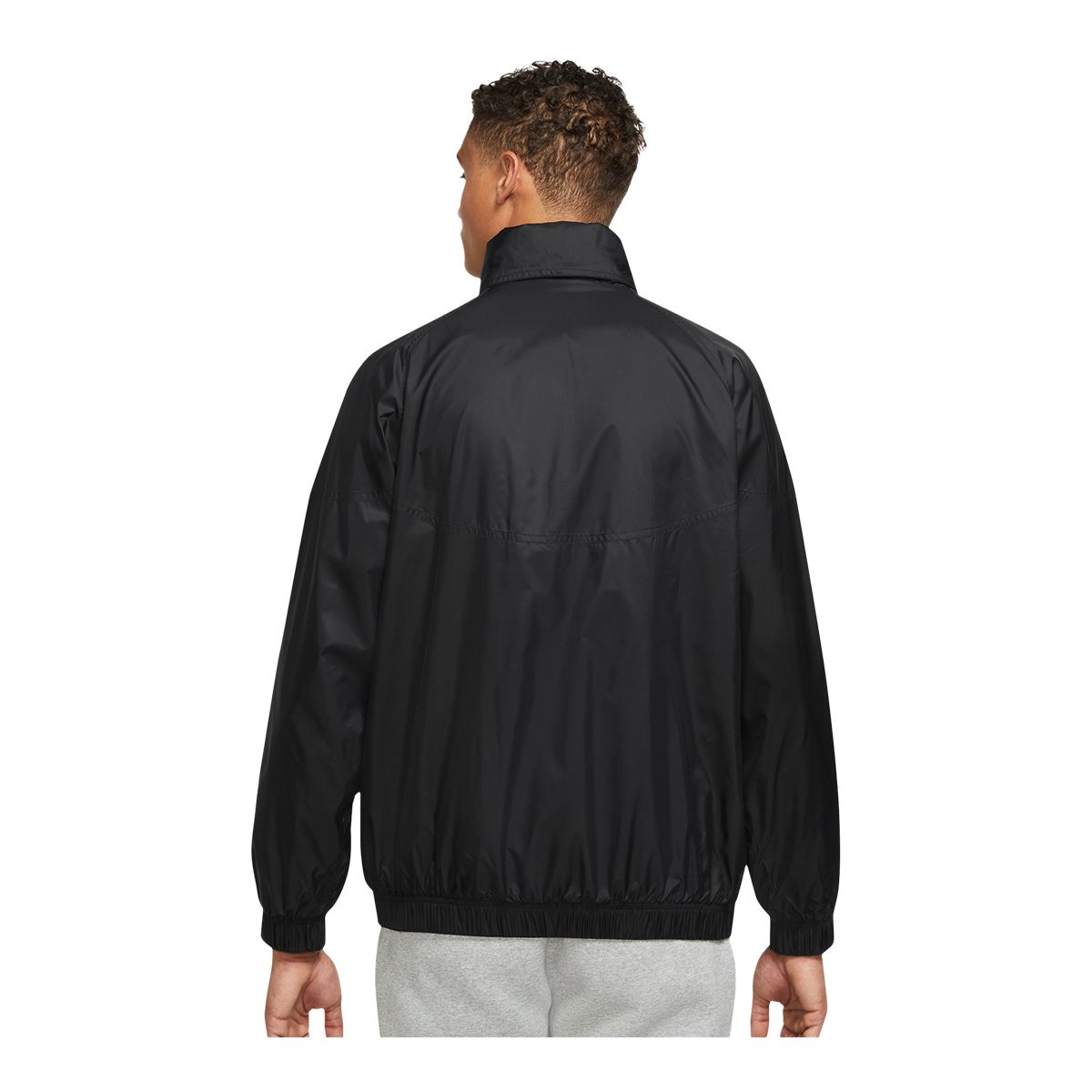 Men's nike anorak woven air hybird jacket best sale