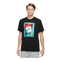 Nike Sportswear Men's Heatwave T Shirt Front_Angled_Left