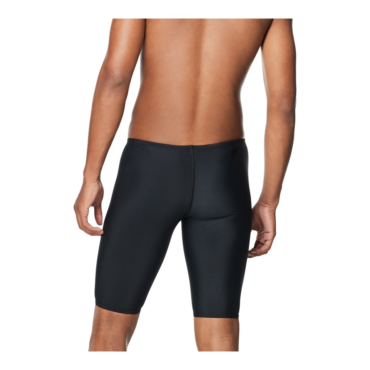 Speedo Men's Hex Heat Swim Jammer Trunks, Fully Lined