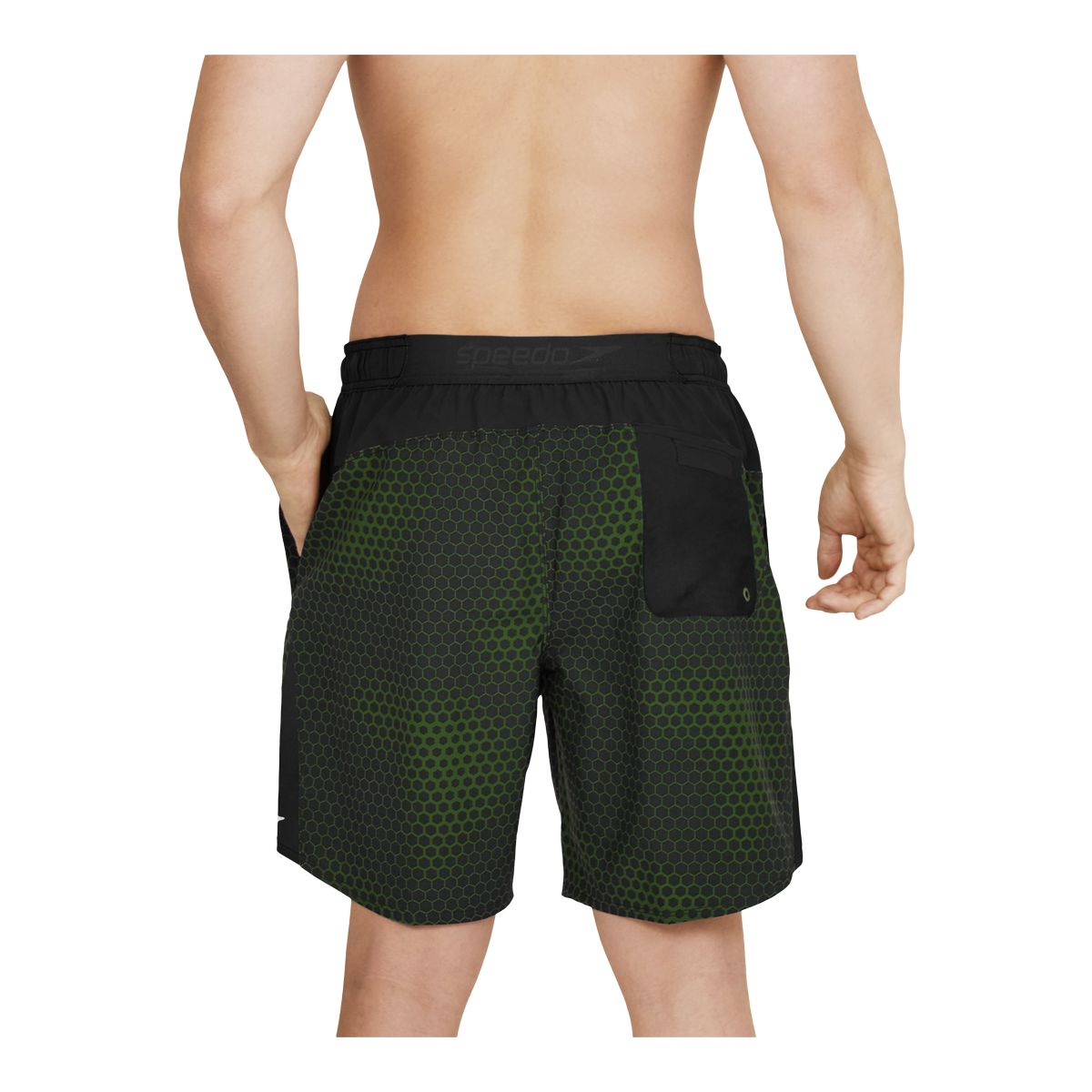 Speedo Men's Hexalaor Explorer Swim Boardshorts, 18", With Mesh Liner