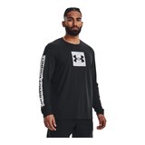 Under Armour Men's Sportstyle Camo Boxed Long Sleeve T Shirt Front_Angled_Right