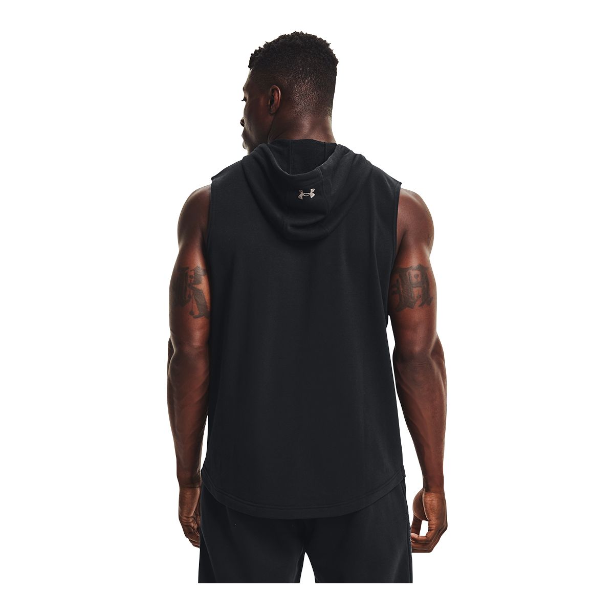 Under armour clearance sleeveless sweatshirt