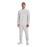Under Armour Men's 1/4 Zip Long Sleeve Fleece Front_Angled_Left