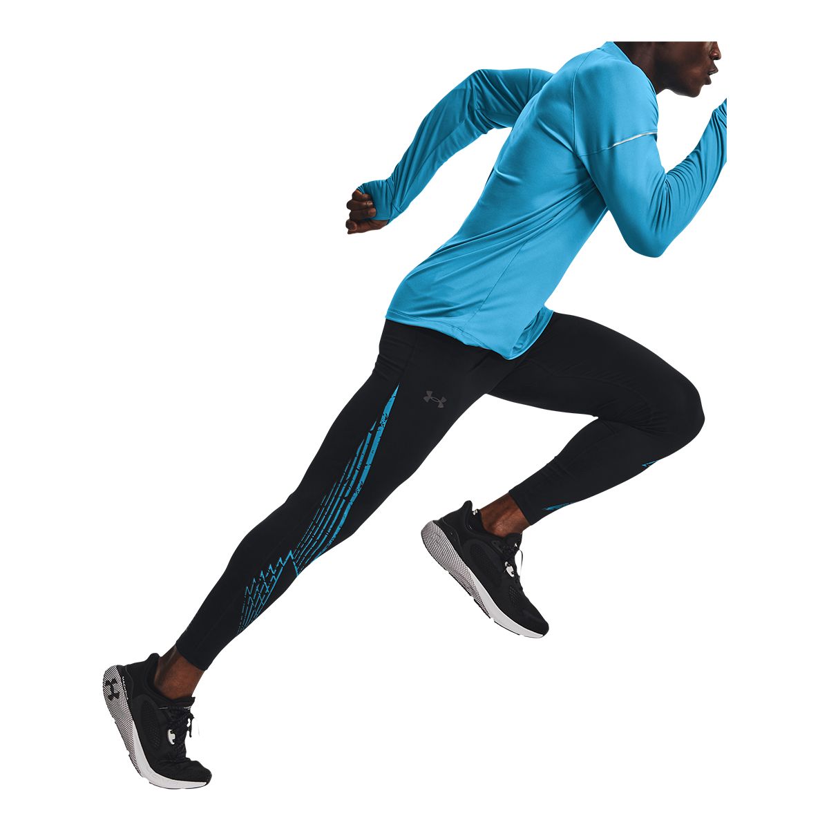 Under Armour Fly Fast 3.0 Mens Long Running Tights - Black – Start Fitness