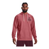 Under Armour Men's Project Rock Heavy Terry Pullover Hoodie Front_Flat