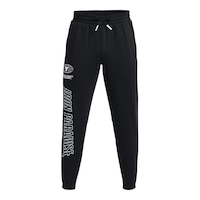 Under Armour Men's Project Rock Rival Fleece Jogger Pants Front_Flat