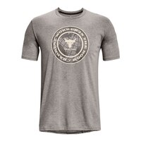 Under Armour Men's Project Rock Globe T Shirt Front_Flat