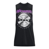 Under Armour Men's Project Rock IP Blade Tank Top, Soft, Cotton-Blend, Sleeveless Front_Flat