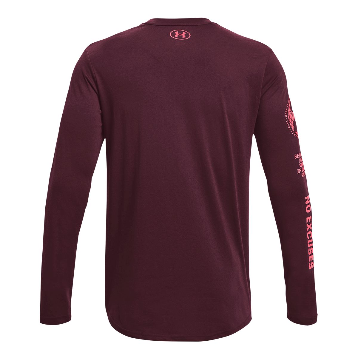 Miami University Red Under Armour Long Sleeve Tee