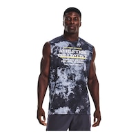Under Armour Men's Fotc Tie Dye Tank Front_Angled_Right