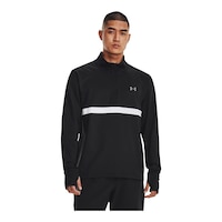 Under Armour Men's Up The Pace ColdGear® Infrared 1/2 Zip Long Sleeve Top Front_Angled_Right