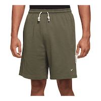Nike Men's Standard Issue French Terry Shorts, Dri-FIT Front_Angled_Left