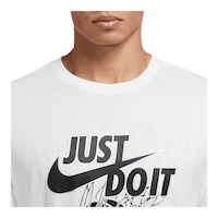 Nike Men's Just Do It Hoop T Shirt CloseUp