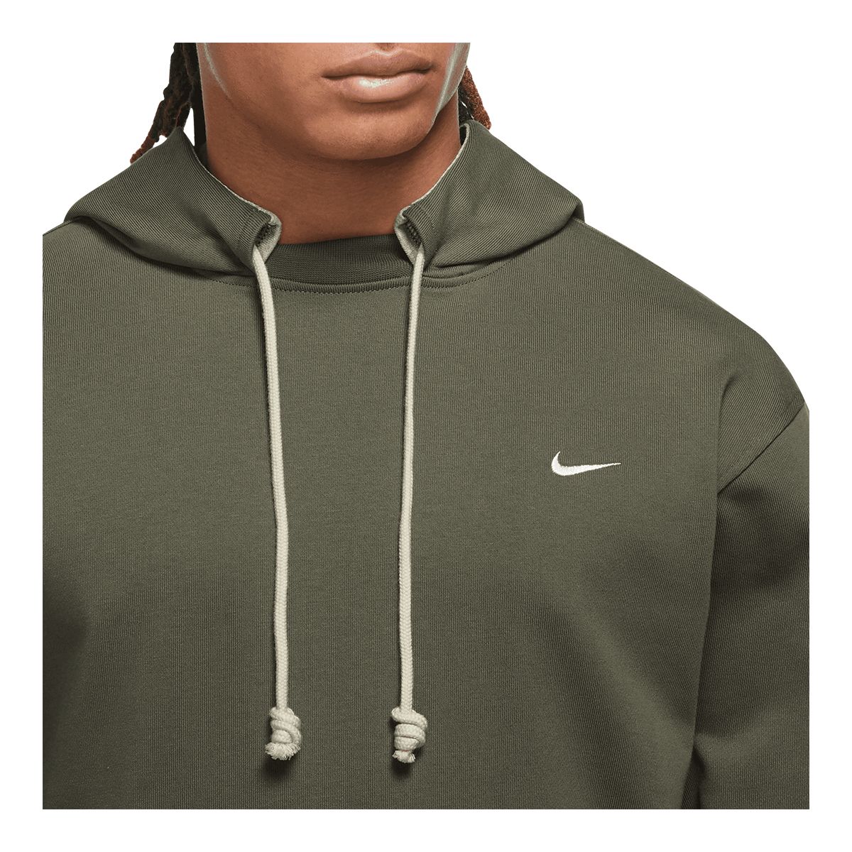 Nike Men's Standard Issue Pullover Basketball Hoodie, French Terry, Dri-Fit
