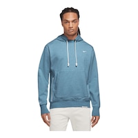 Nike Men's Standard Issue Pullover Basketball Hoodie, French Terry, Dri-Fit Front_Flat