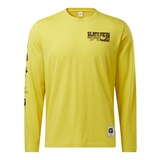 Reebok Men's Flintstones Graphic Long Sleeve Shirt Front_Flat