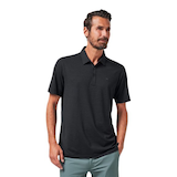 TravisMathew Men's The Heater Golf Polo Shirt Front_Flat