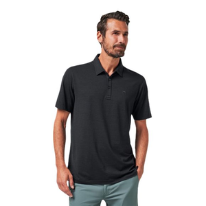 TravisMathew Men's The Heater  Short Sleeve Golf Polo T Shirt
