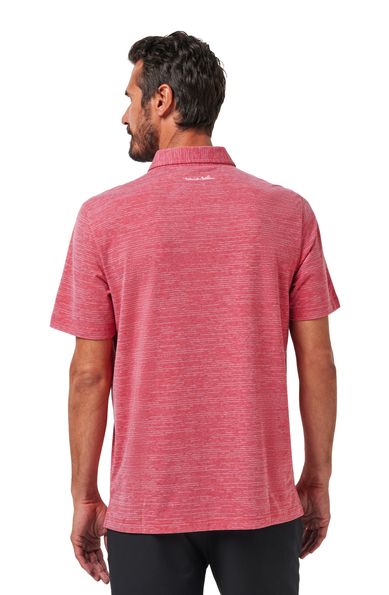 TravisMathew Men's The Heater  Short Sleeve Golf Polo T Shirt