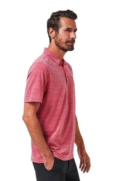 TravisMathew Men's The Heater  Short Sleeve Golf Polo T Shirt