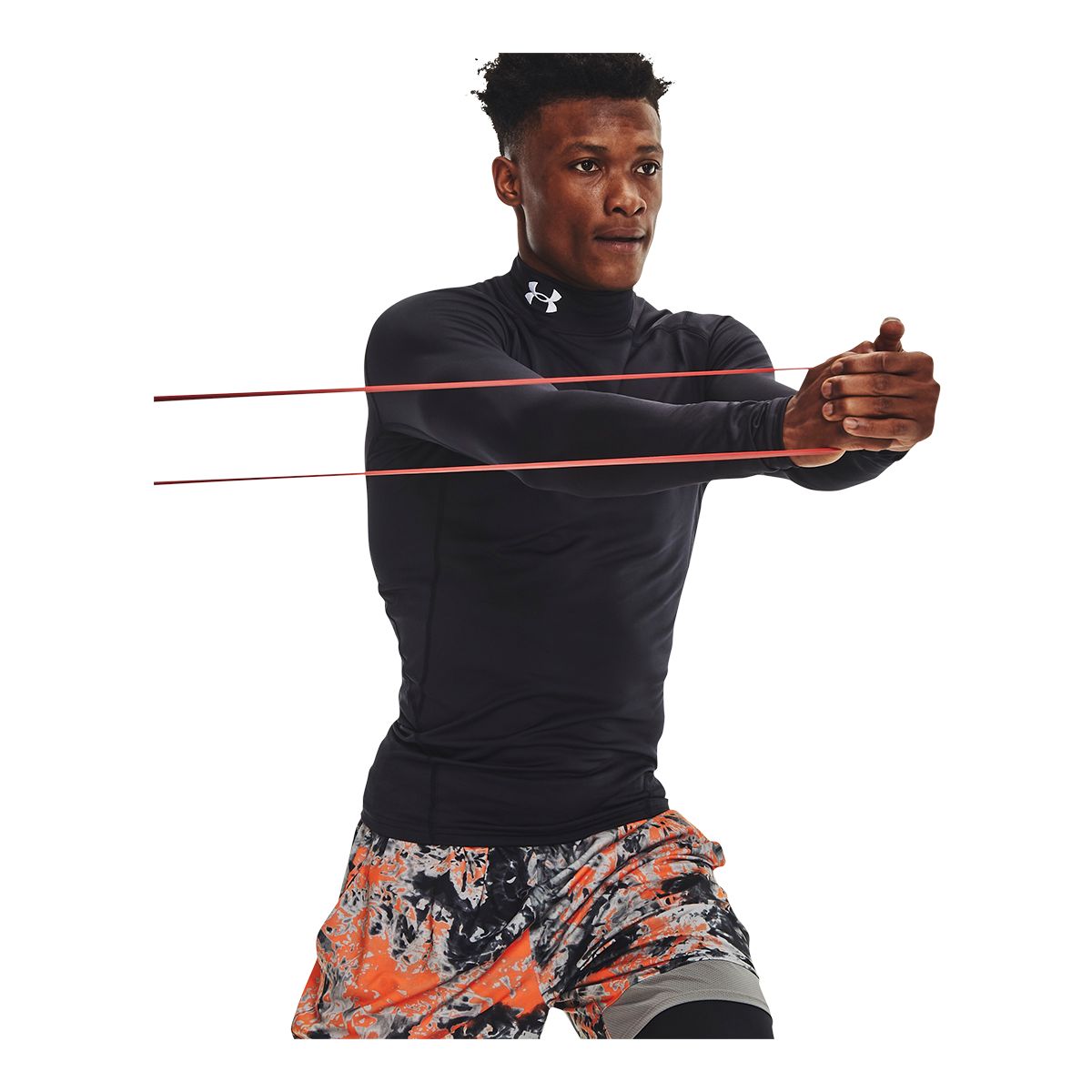 Under Armour Men's ColdGear© Compression Mock Long Sleeve Shirt