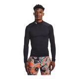 Under Armour Men's ColdGear© Compression Mock Long Sleeve Shirt Front_Flat