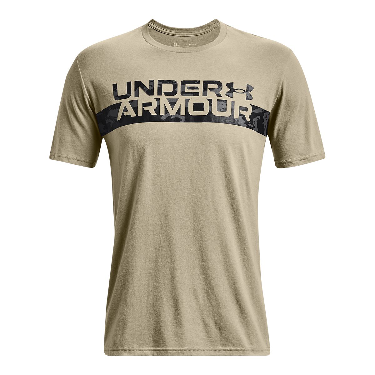 Under Armour Men's Camo Chest Stripe T Shirt