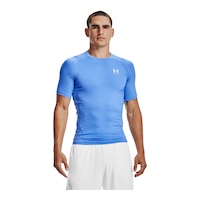 Under Armour Men's HeatGear© Compression T Shirt Front_Angled_Right