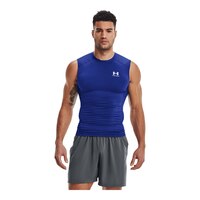 Under Armour Men's HeatGear© Compression Tank Front_Flat