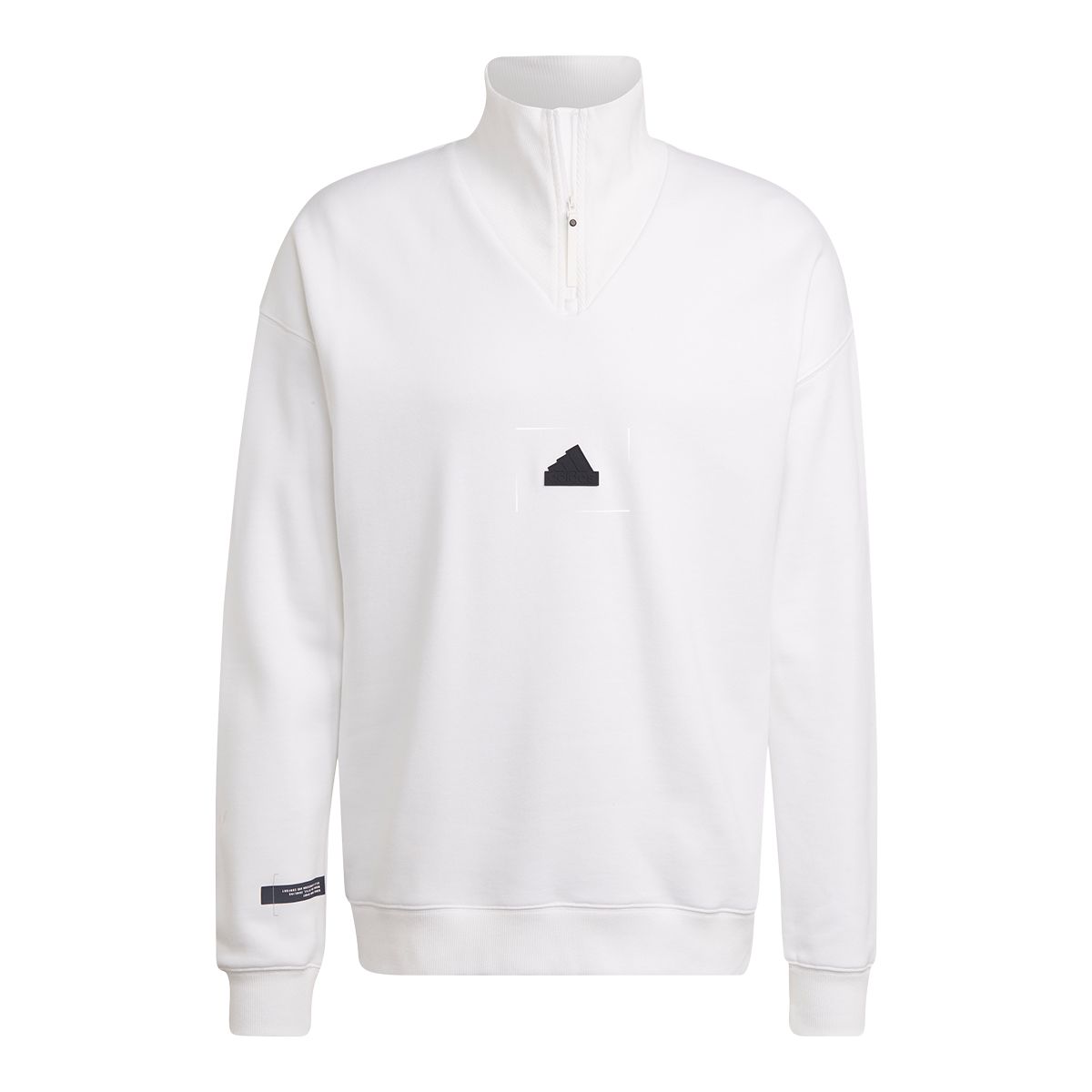 adidas Men's Sportswear Quarter Zip Long Sleeve Top