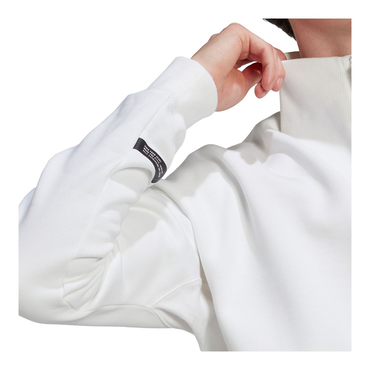 adidas Men's Sportswear Quarter Zip Long Sleeve Top