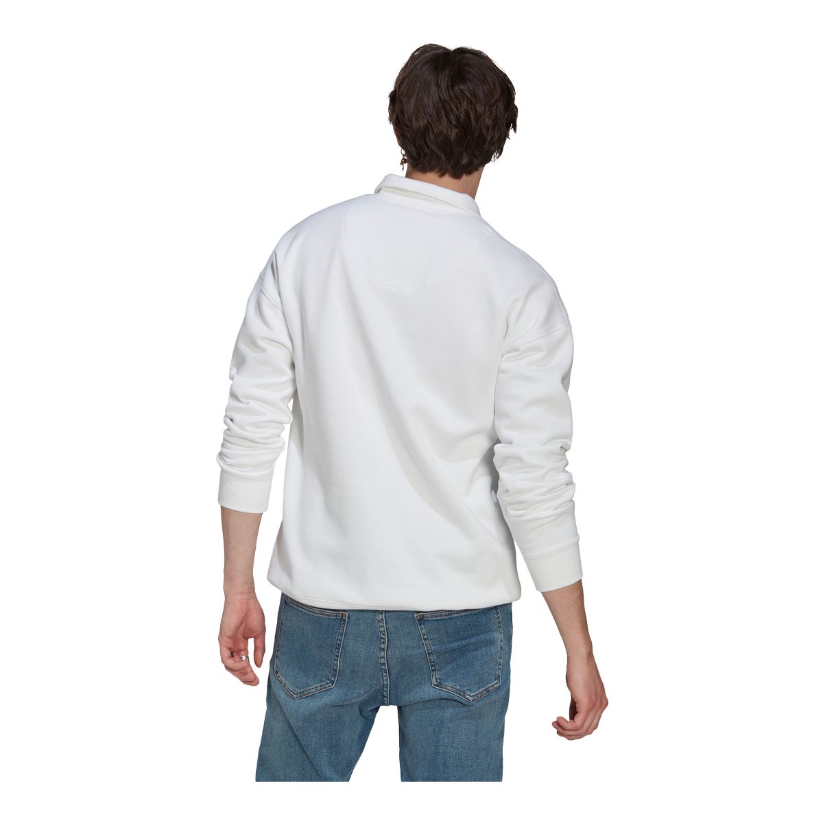 adidas Men's Sportswear Quarter Zip Long Sleeve Top