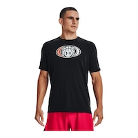 Under Armour Men's Basketball Symbol T Shirt Front_Angled_Left