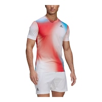 adidas Men's Melbourne T Shirt Front_Angled_Right