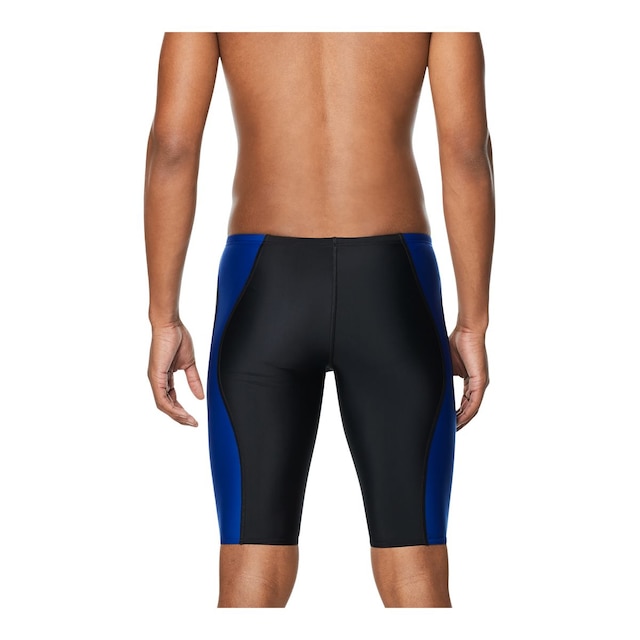 Speedo Men's Eco Prost Solid Splice Swim Jammer Trunks, Fully Lined