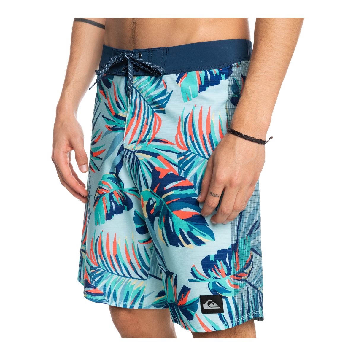 Quiksilver Men's Highlite Arch Swim Boardshorts, 19", Quick-Dry