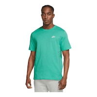 Nike Sportswear Men's Club T-Shirt Front_Angled_Left