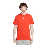Nike Men's Dri-FIT Q5 Vert Swoosh T Shirt Front_Flat