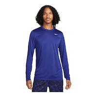 Nike Men's Dri-FIT Legend 2.0 Long Sleeve T Shirt Front_Angled_Right