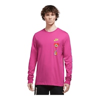 Nike Sportswear Men's Spirit T Shirt Front_Three_Fourths_Angled_Left