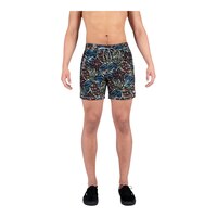 Saxx Men's Oh Buoy 2 in 1 Swim Volley Shorts, 5", Quick-Dry, With Mesh Liner Front_Flat