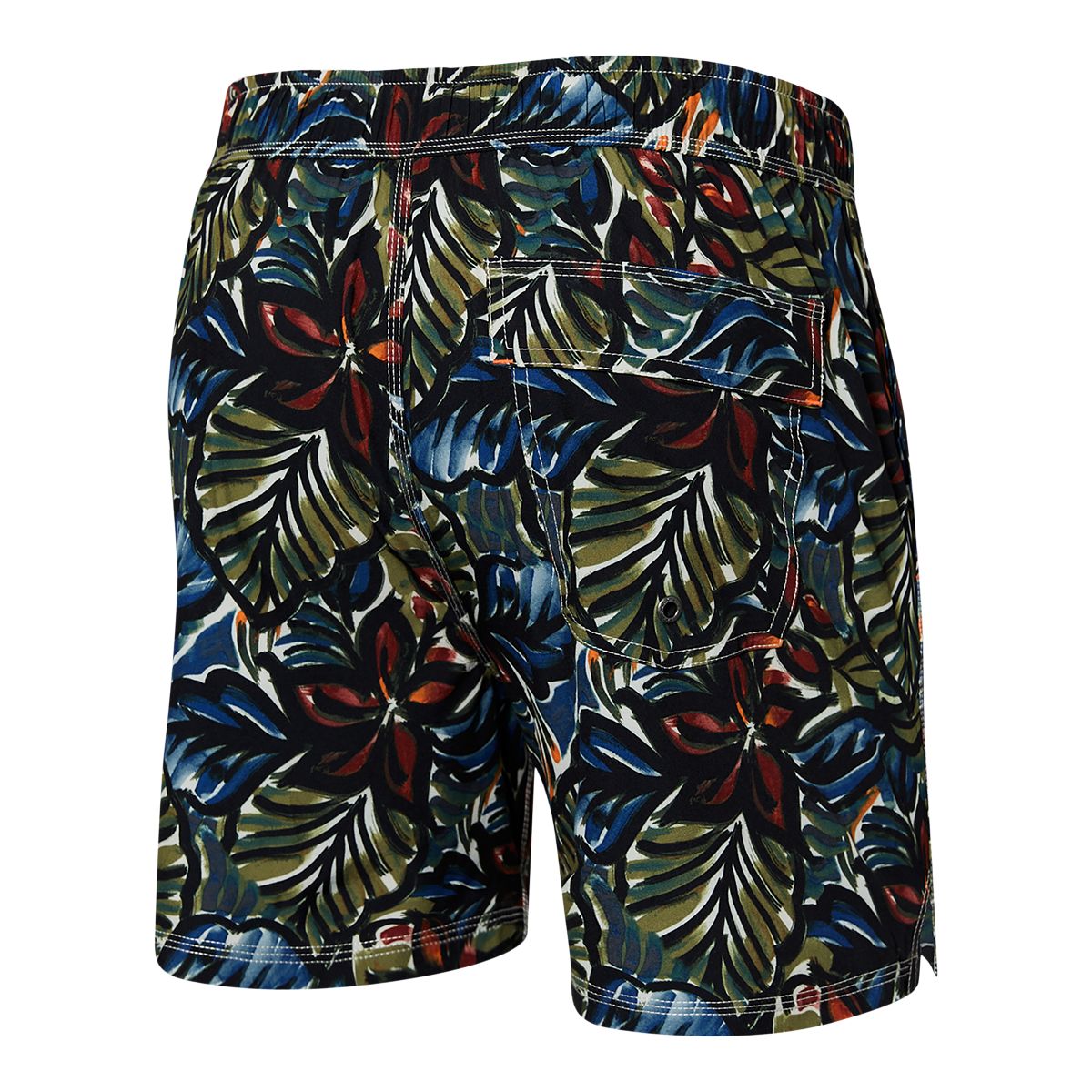 Saxx Men's Oh Buoy 2 in 1 Swim Volley Shorts, 5", Quick-Dry, With Mesh Liner